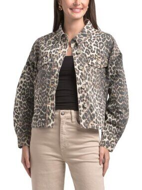 OAT NEW YORK Printed Denim Jacket